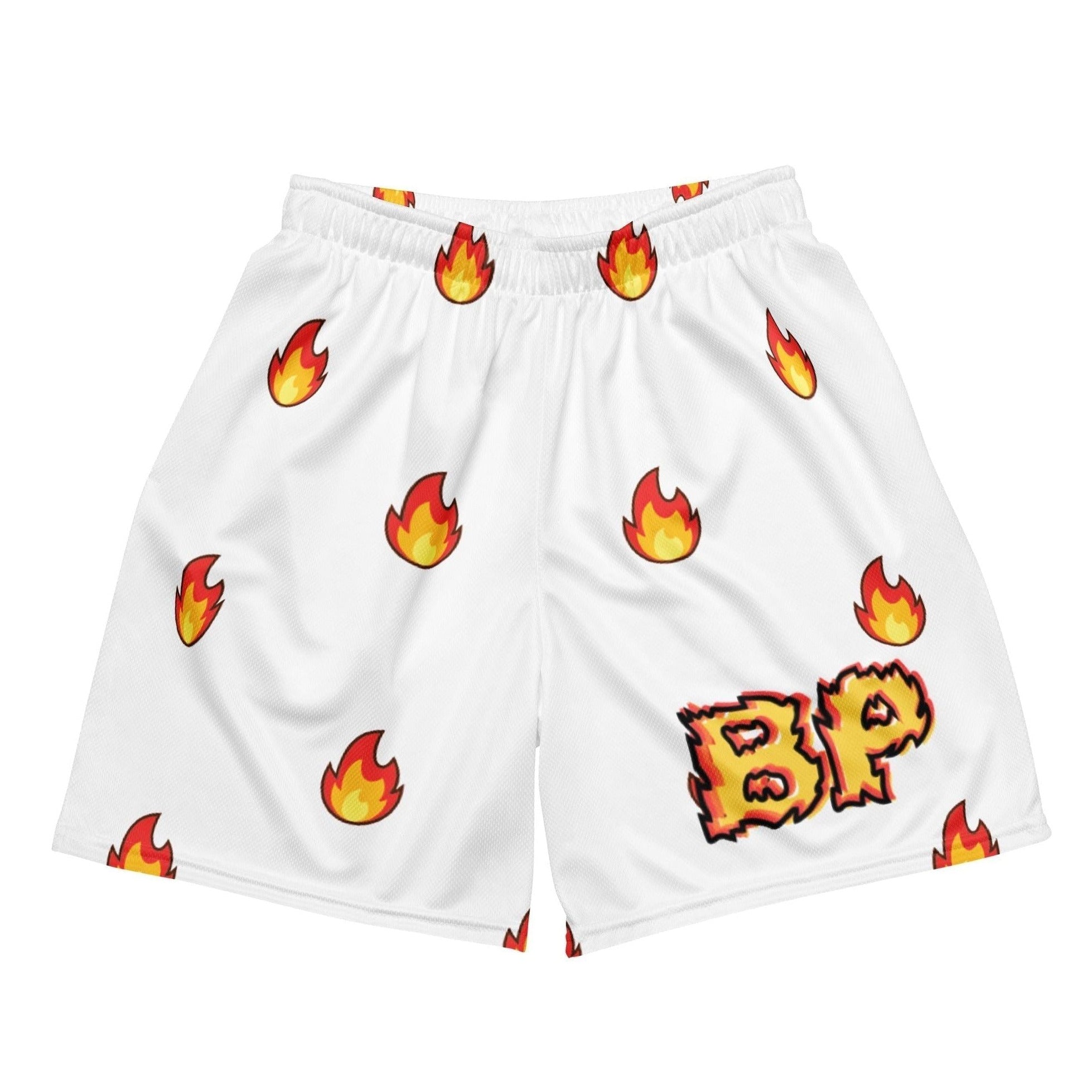 Fuel The Fire Mesh Shorts - Premium Shorts from Bad Product  - Just $31.50! Shop now at Bad Product 