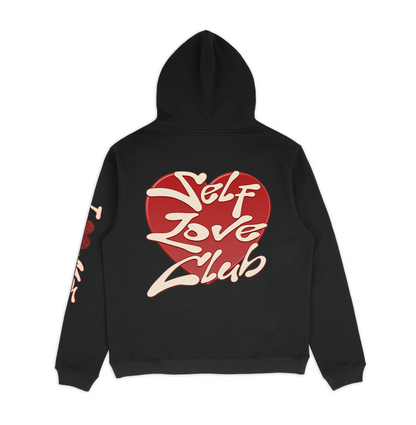 Self Love Club Hoodie - Premium Hoodie from Bad Product - Just $50! Shop now at Bad Product 