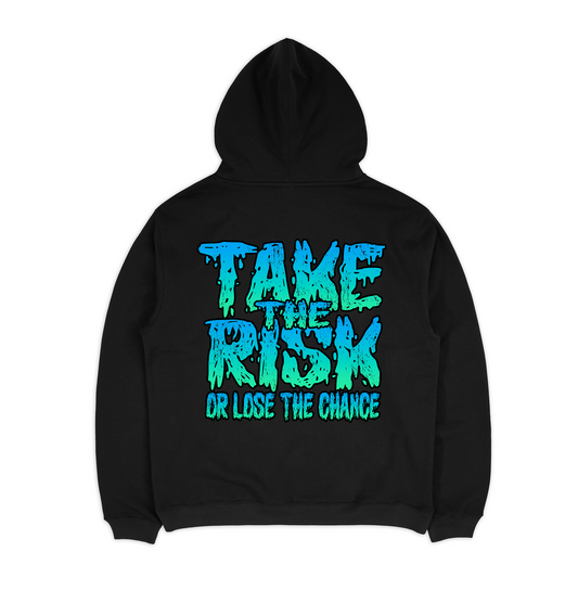 Take The Risk Hoodie - Premium Hoodie from Bad Product - Just $45! Shop now at Bad Product 