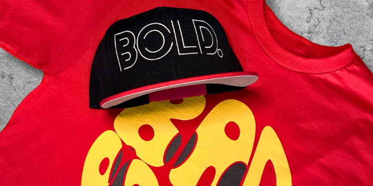 BOLD. Snapback Hat - Premium  from Bad Product  - Just $29.99! Shop now at Bad Product 