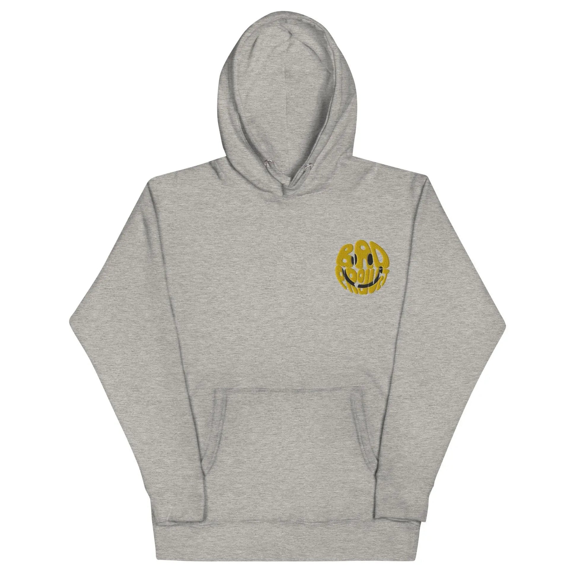 Embroidered Smiley Hoodie - Bad Product