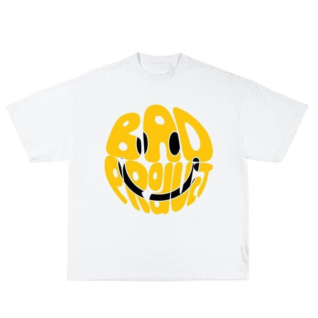 Essentials Smiley Tee - Premium T-Shirt from Bad Product  - Just $25! Shop now at Bad Product 