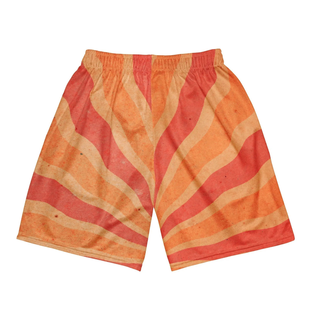 Sunset Orange Shorts | Vibrant & Comfortable Wear