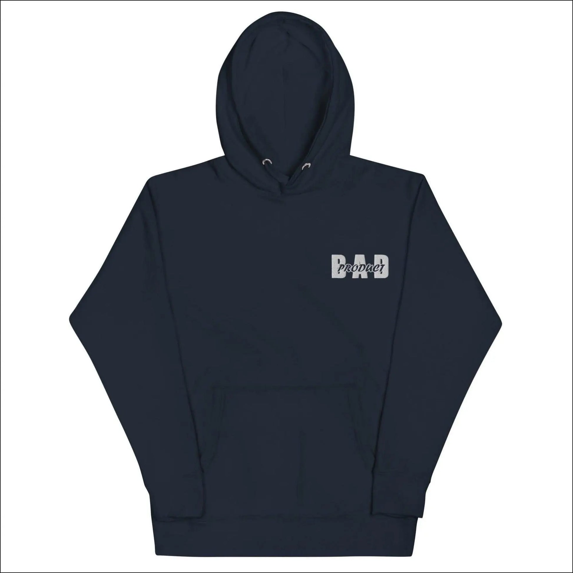 White Bold Bad Hoodie - Bad Product