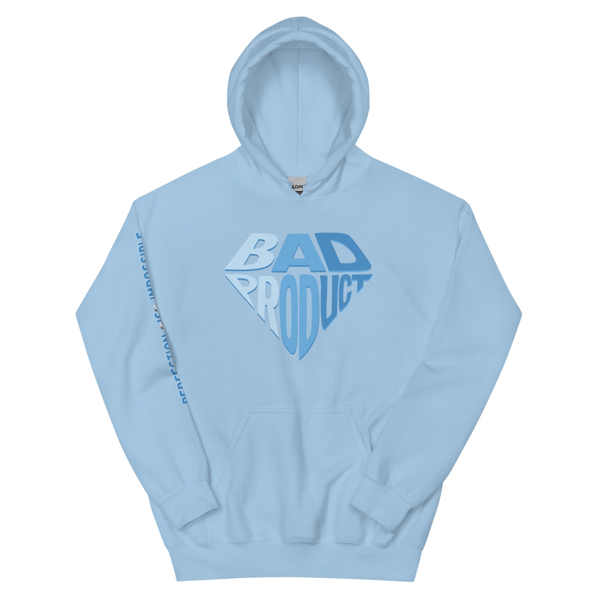 Authentic Vibez Hoodie - Light Blue / S