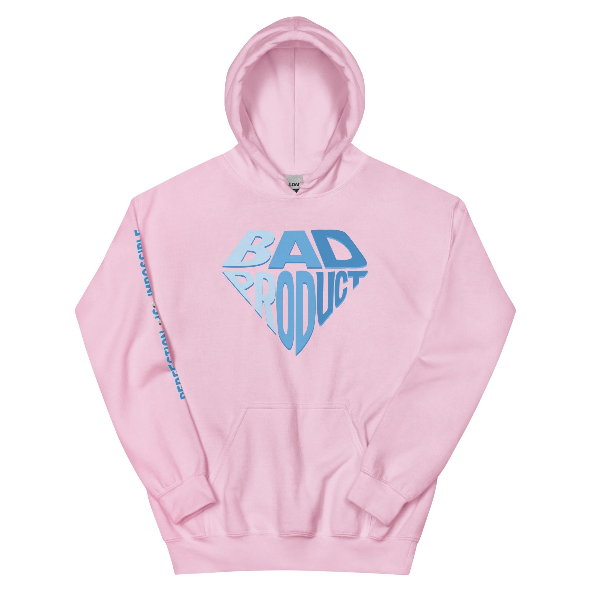 Authentic Vibez Hoodie - Light Pink / S