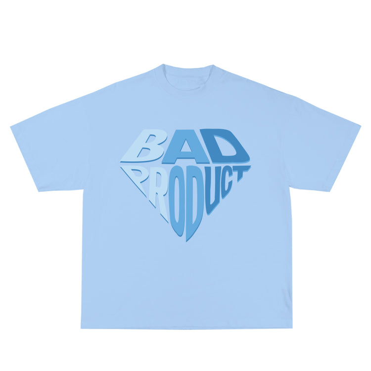 Authentic Vibez Tee - Light Blue / S - T-Shirt