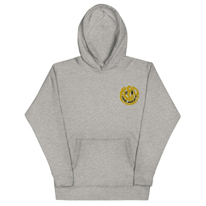 Embroidered Smiley Hoodie - Bad Product