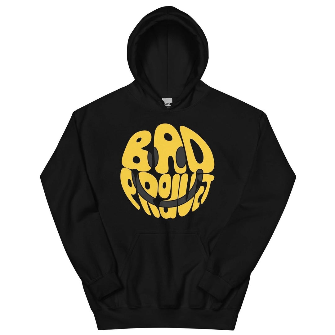 Essentials Smiley Hoodie - Black / S