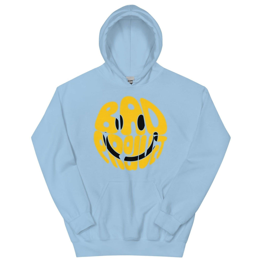 Essentials Smiley Hoodie - Light Blue / S