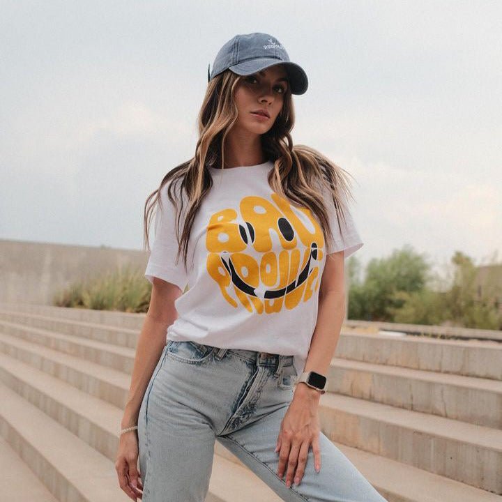 Essentials Smiley Tee (2 For 30) - Bad Product