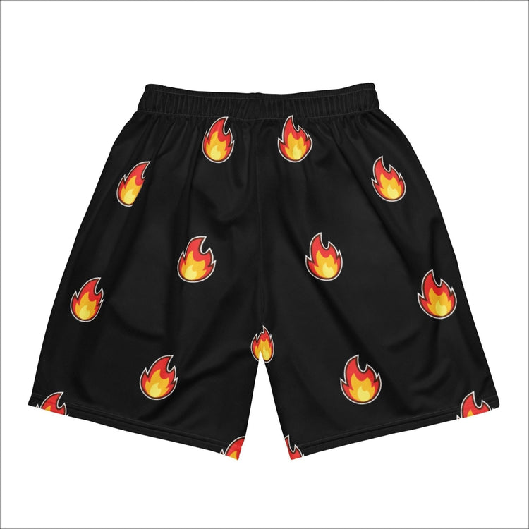 Fuel your Fire Black Mesh Shorts - Premium Shorts from Bad Product - Just $32! Shop now at Bad Product 