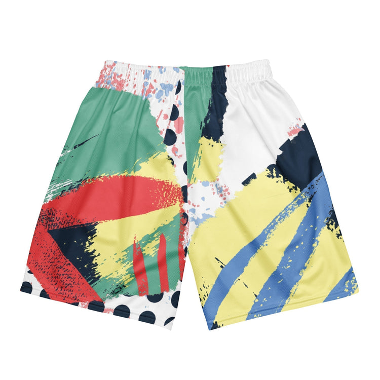 Graffiti Mesh Shorts - Premium Shorts from Bad Product - Just $32! Shop now at Bad Product 