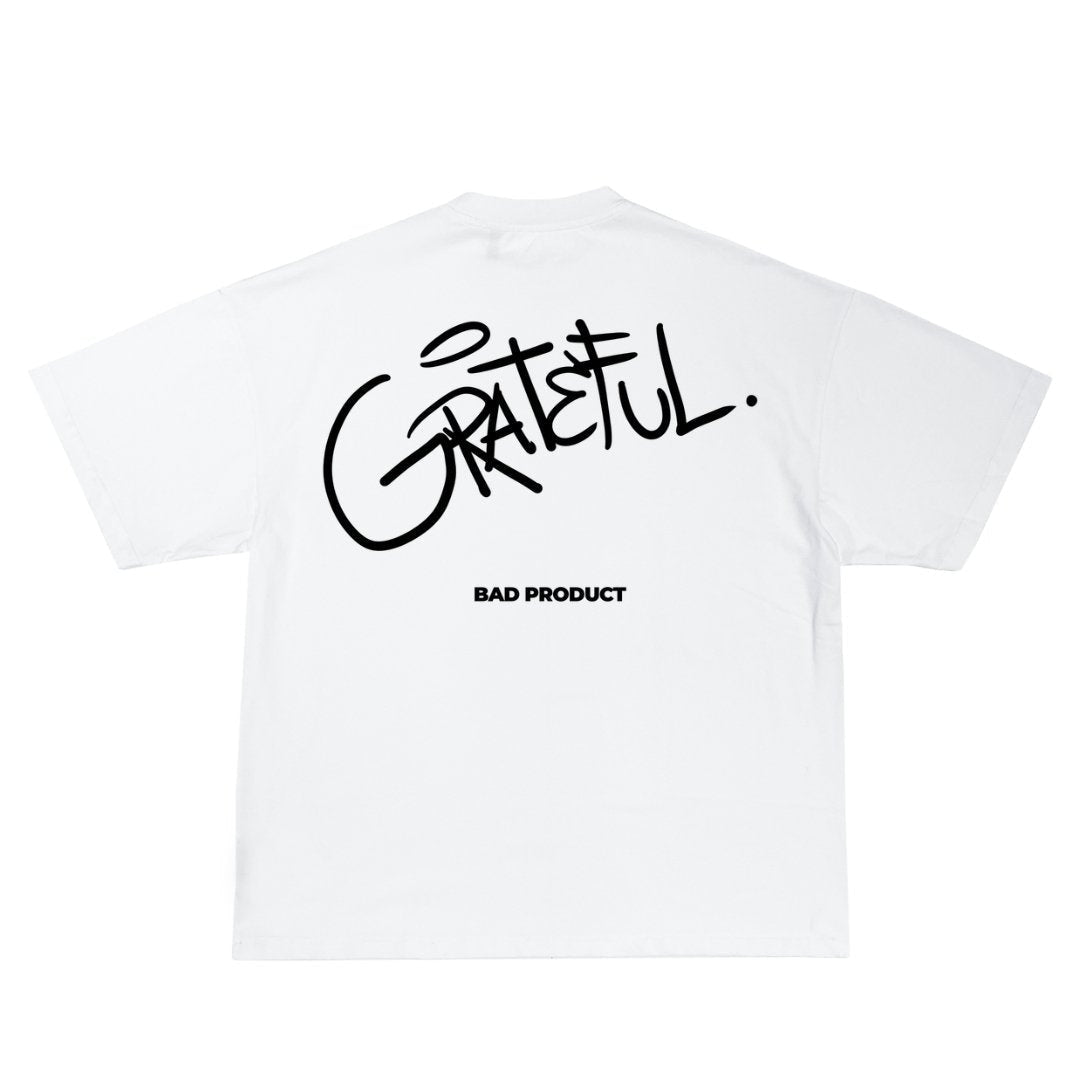 Grateful Tee - White / S - T-Shirt