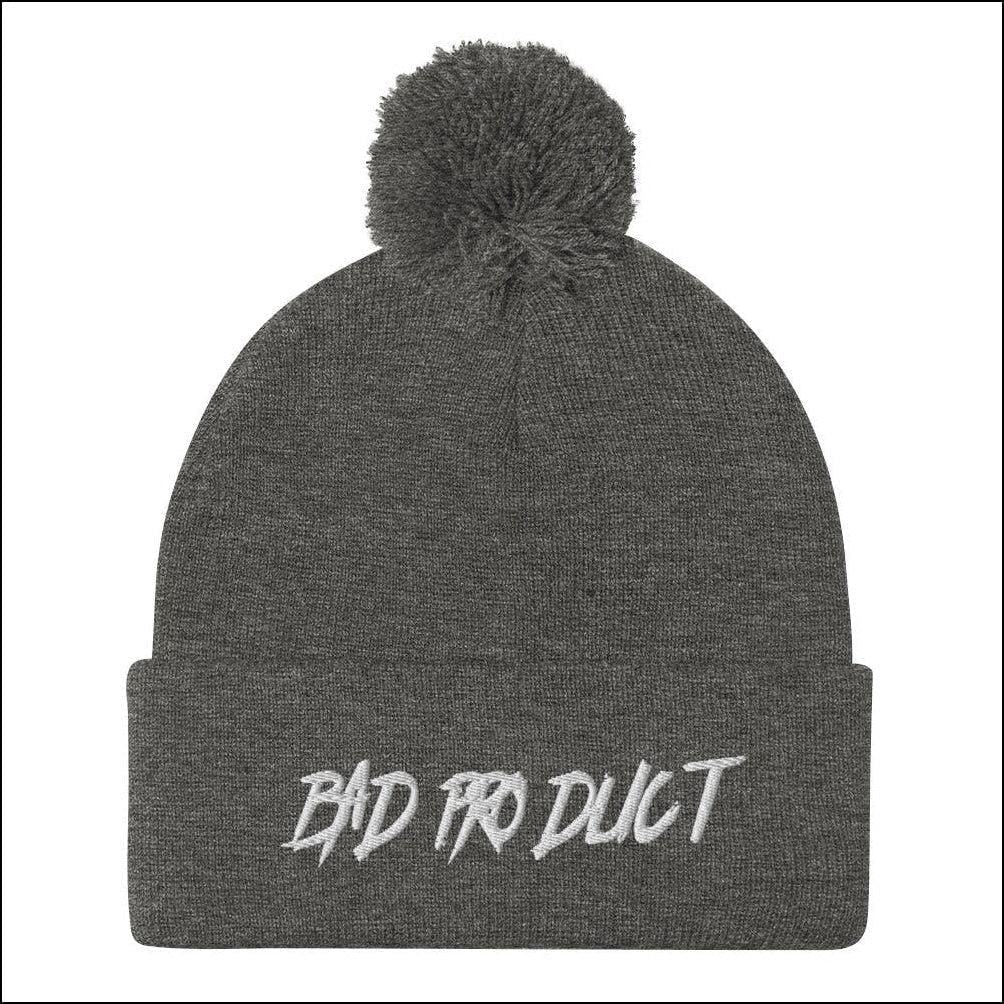 Original Pom Beanie - Dark Heather Grey