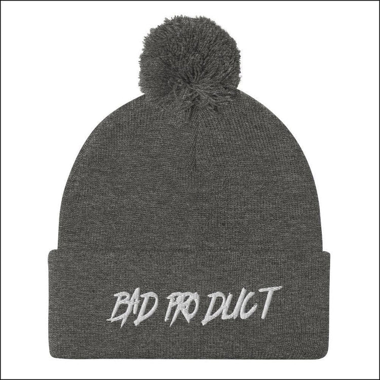 Original Pom Beanie - Dark Heather Grey