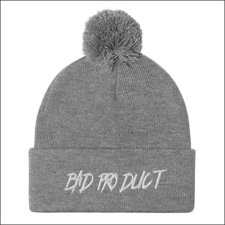 Original Pom Beanie - Heather Grey