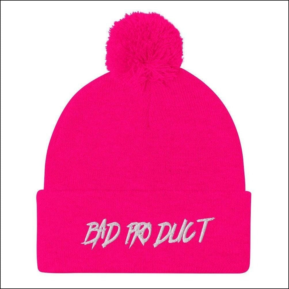 Original Pom Beanie - Neon Pink