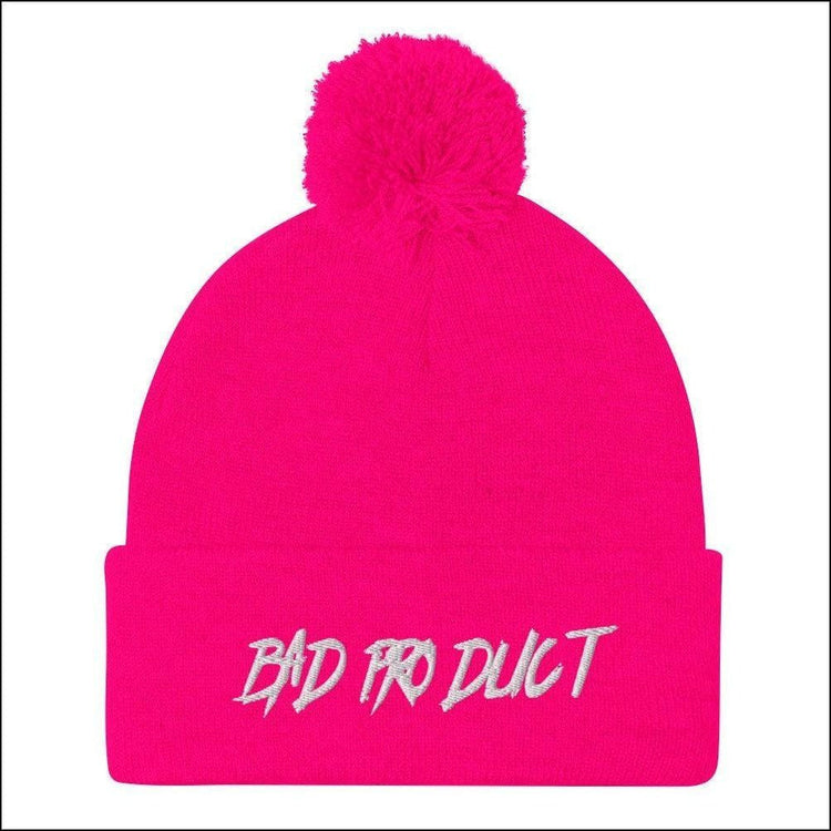 Original Pom Beanie - Neon Pink