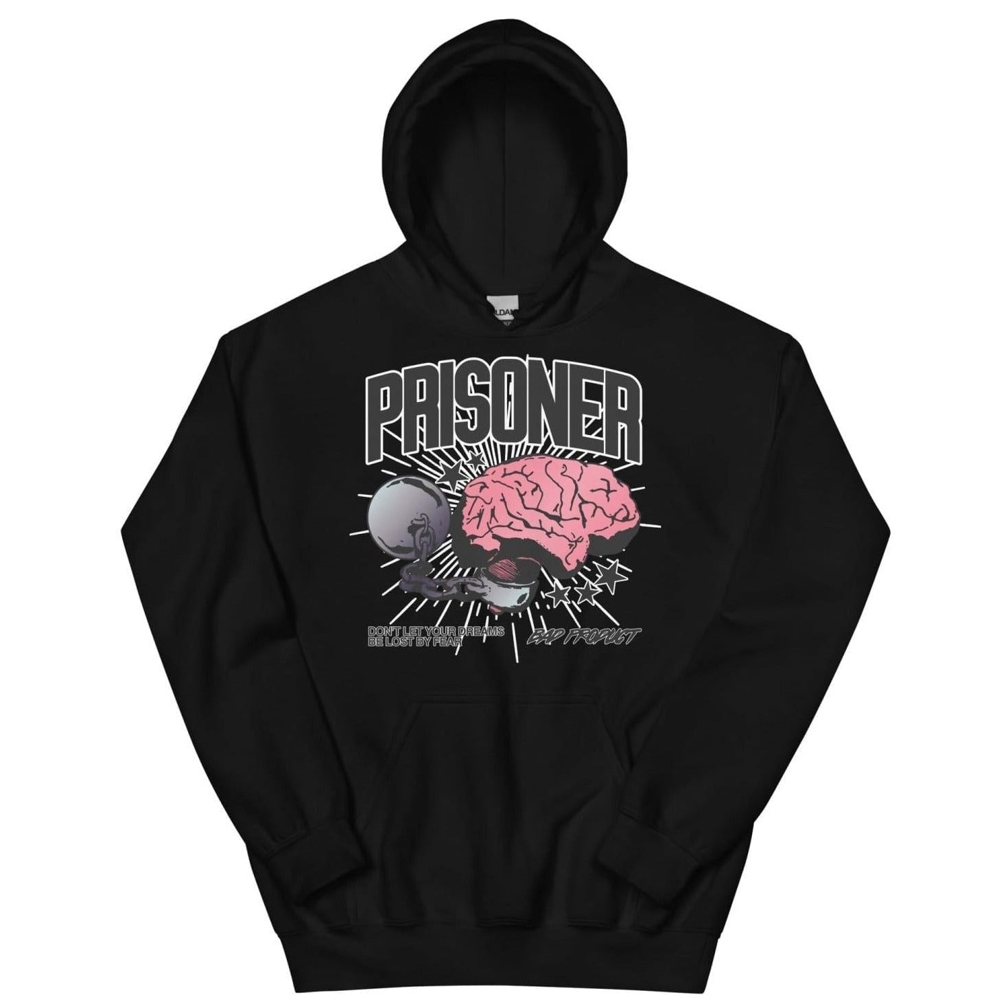 Prisoner Hoodie - Black / S