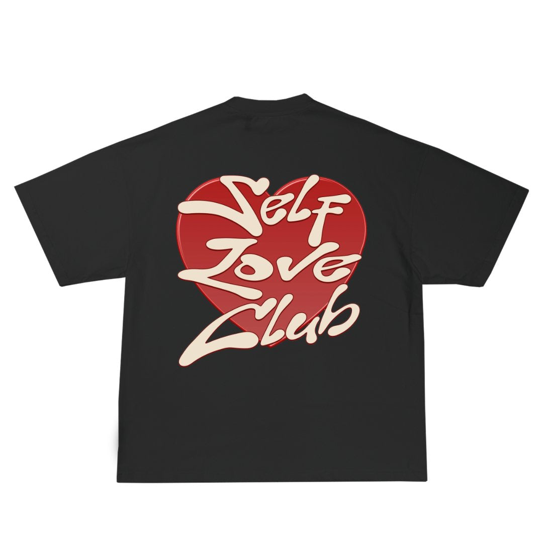 Self Love Club Tee - Premium T-Shirt from Bad Product - Just $28! Shop now at Bad Product 