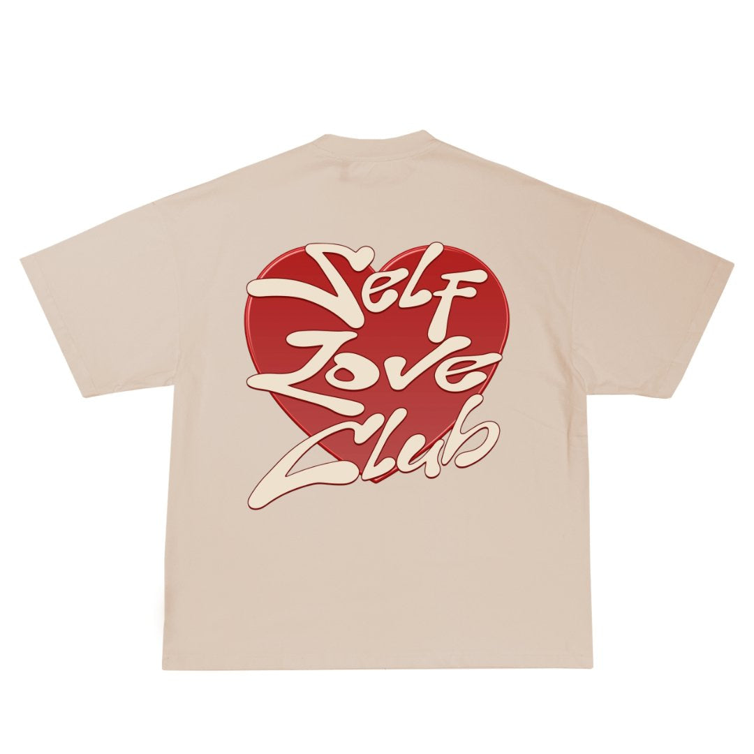 Self Love Club Tee - Sand / S - T-Shirt