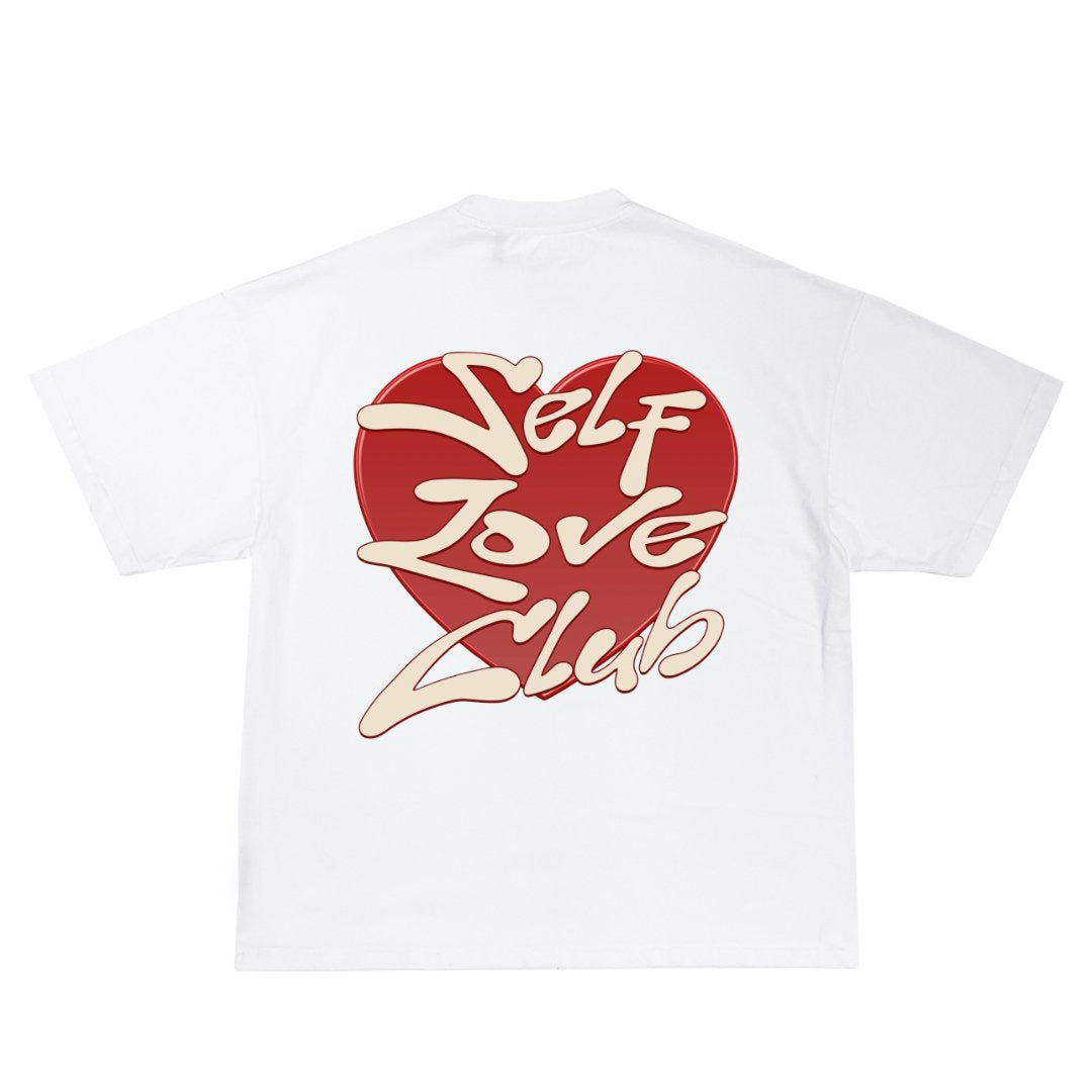 Self Love Club Tee - Premium T-Shirt from Bad Product - Just $28! Shop now at Bad Product 