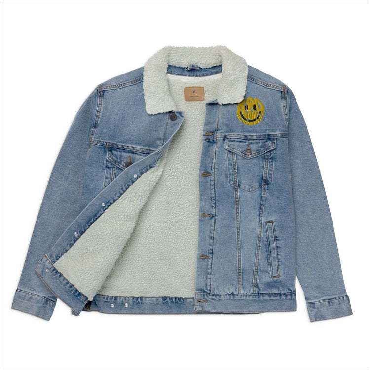 Smiley Denim Jacket - Light / XS