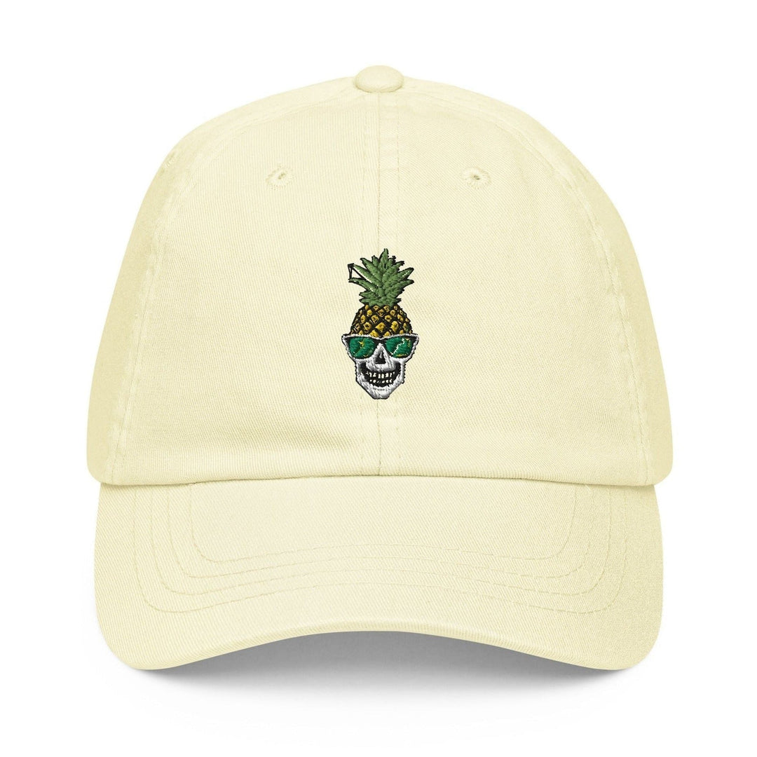 Stay Bad Dad Hat - Light Yellow