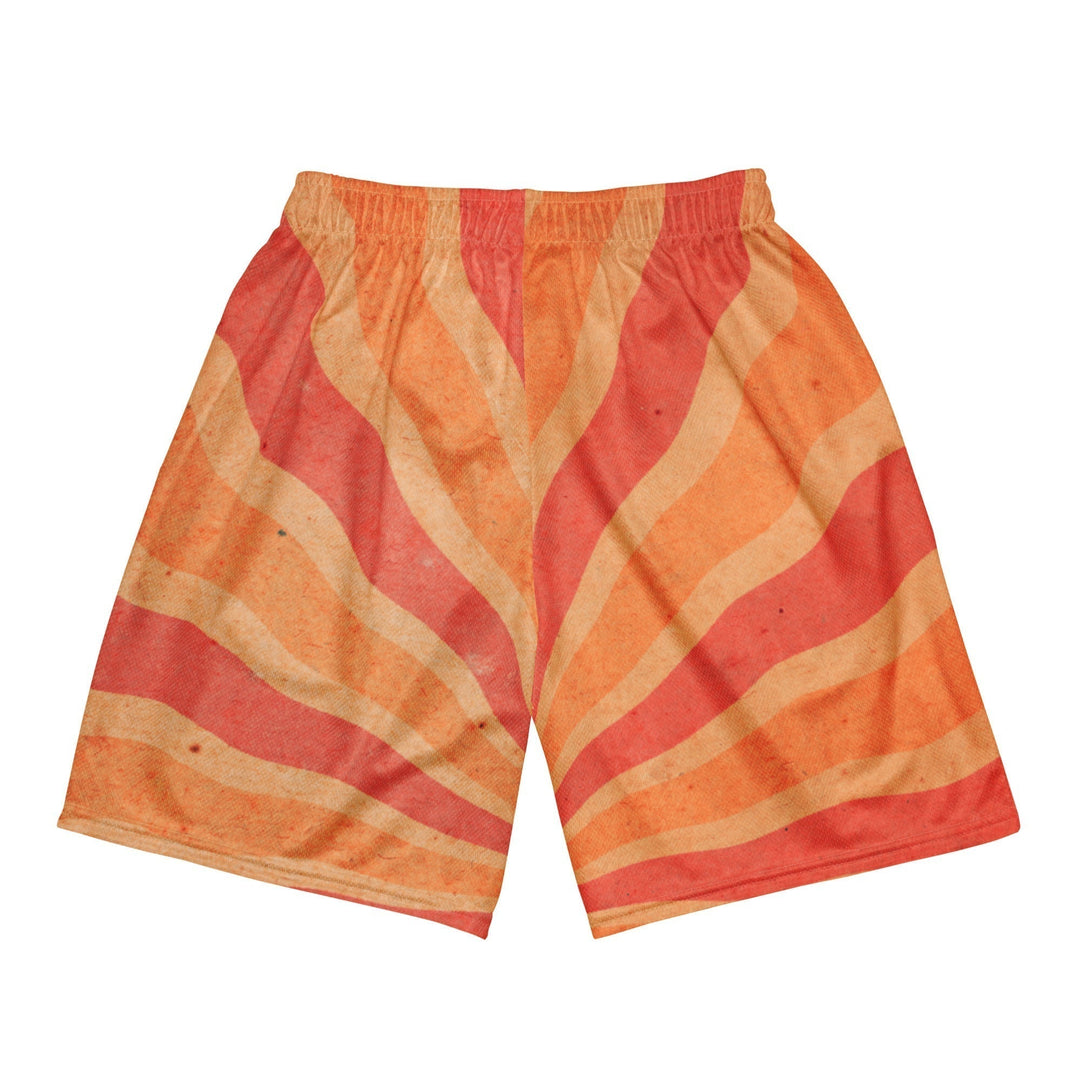 Sunset Orange Shorts - Premium Shorts from Bad Product - Just $40! Shop now at Bad Product 