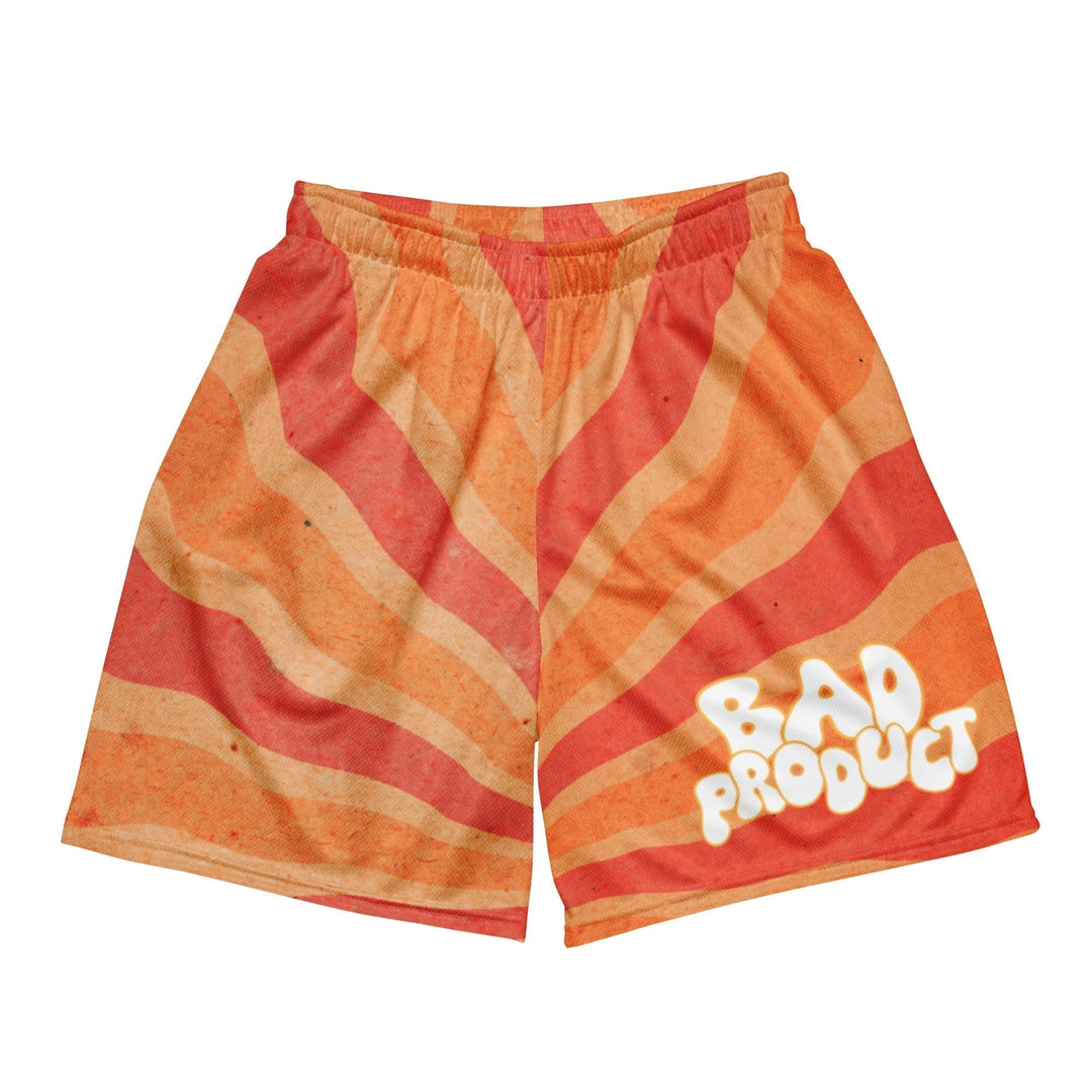 Sunset Orange Shorts - Premium Shorts from Bad Product - Just $40! Shop now at Bad Product 