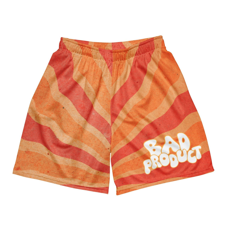 Sunset Orange Shorts - Premium Shorts from Bad Product - Just $32! Shop now at Bad Product 