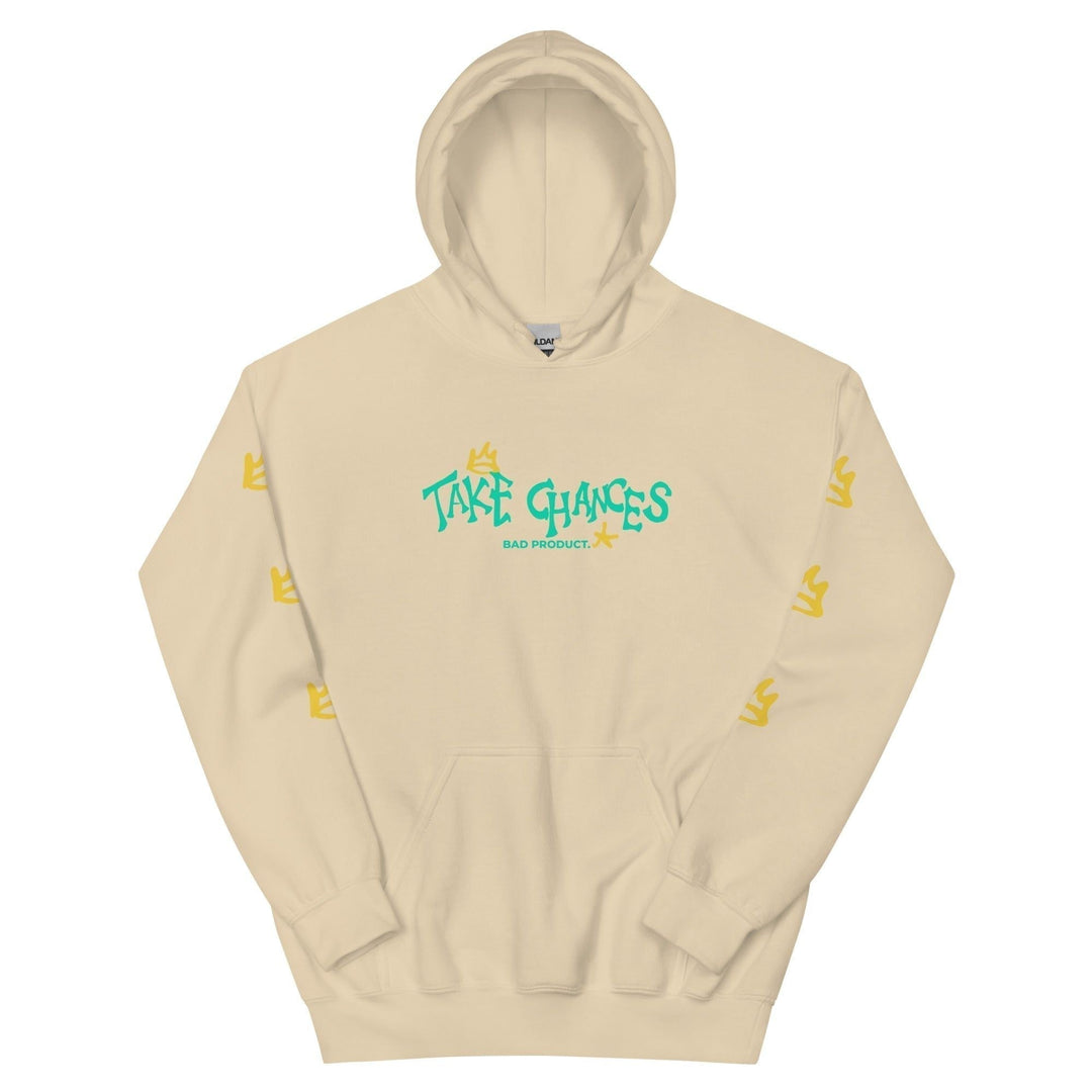 Take Chances Hoodie - Sand / S