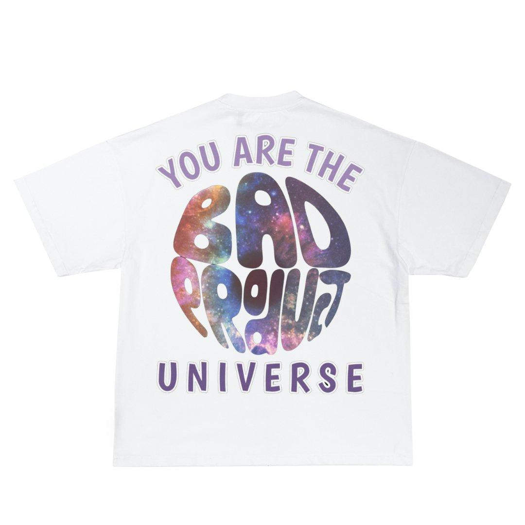 Universe Tee - White / S - T-Shirt