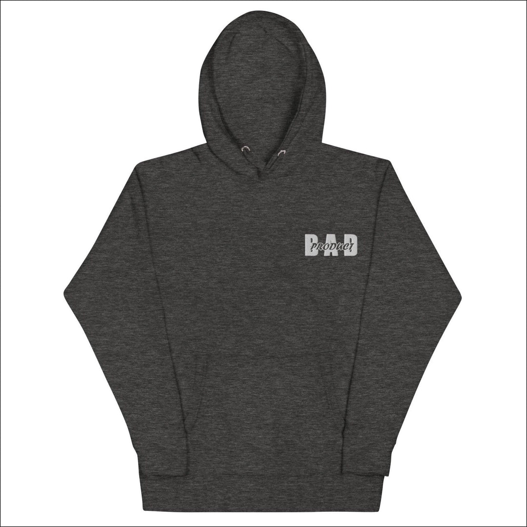 White Bold Bad Hoodie - Dim Gray / S - Hoodies