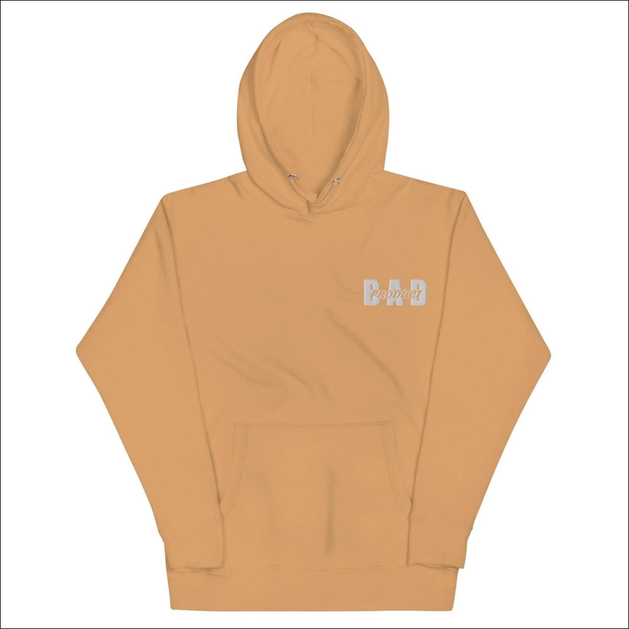 White Bold Bad Hoodie - Premium Hoodies from Bad Product - Just $44! Shop now at Bad Product 