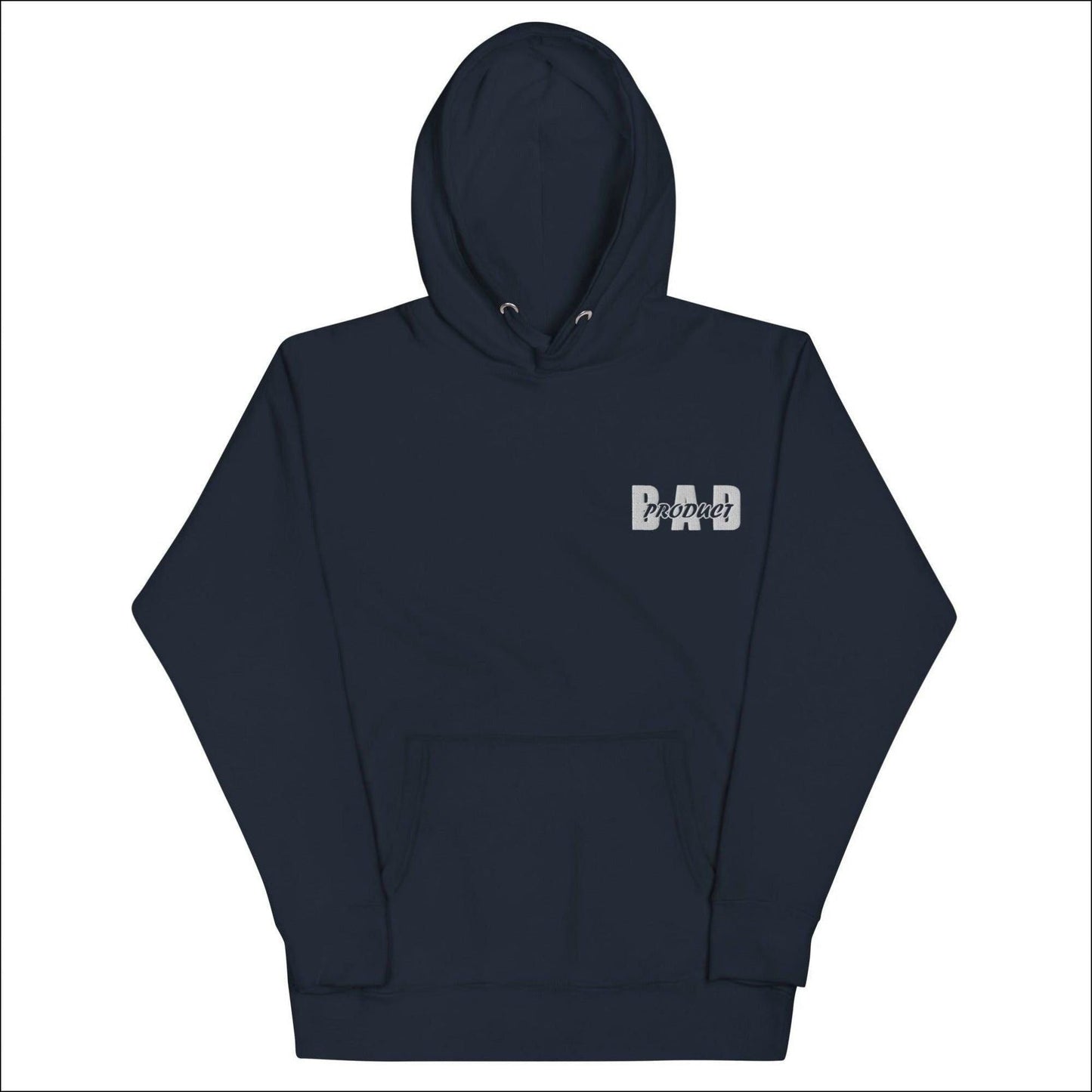 White Bold Bad Hoodie - Bad Product