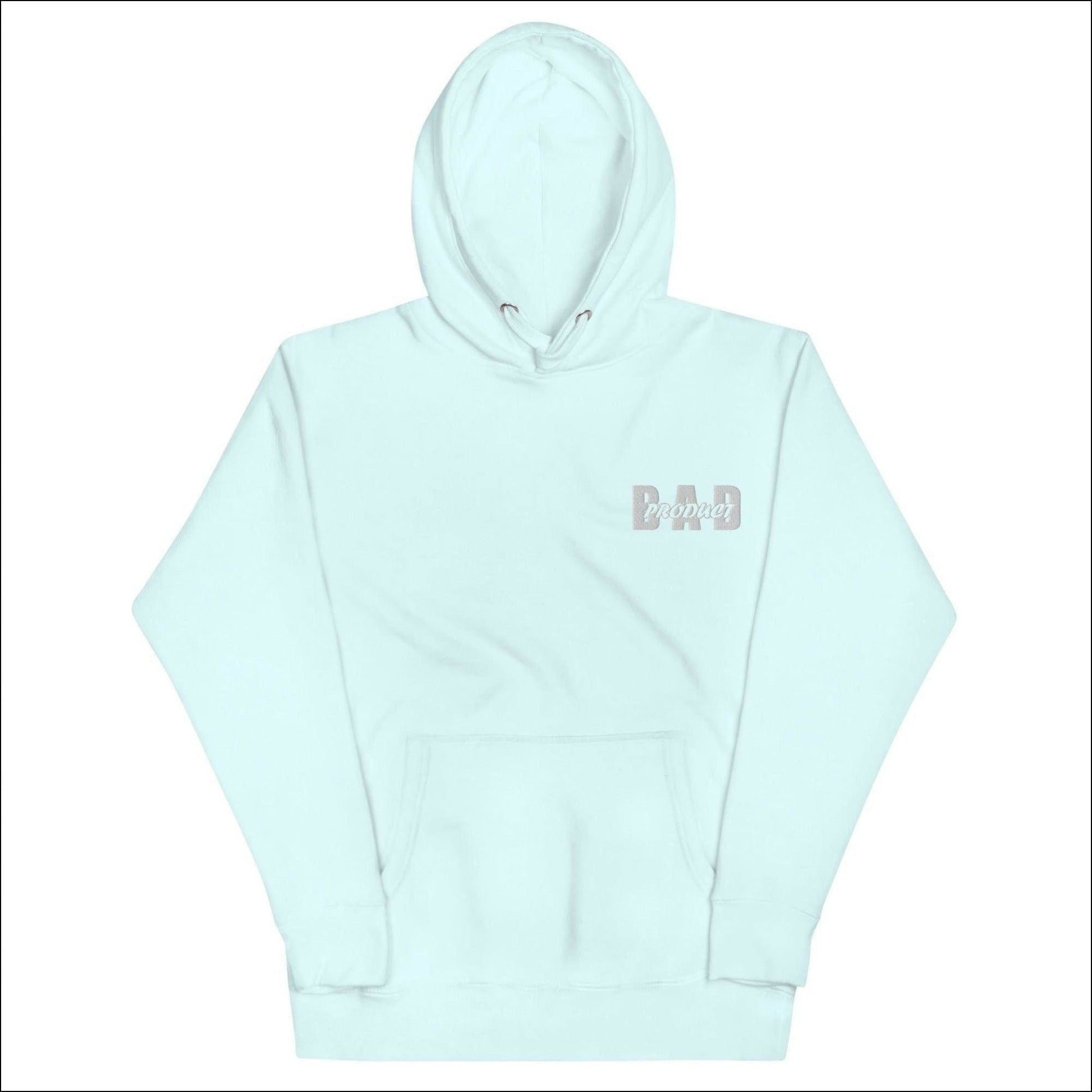 White Bold Bad Hoodie - Bad Product