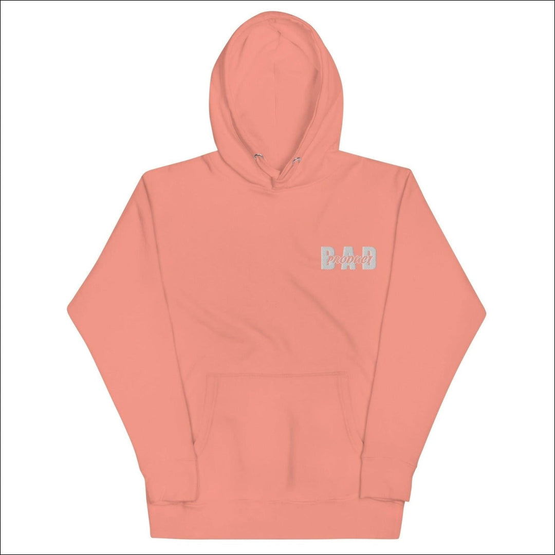 White Bold Bad Hoodie - Premium Hoodies from Bad Product - Just $44! Shop now at Bad Product 