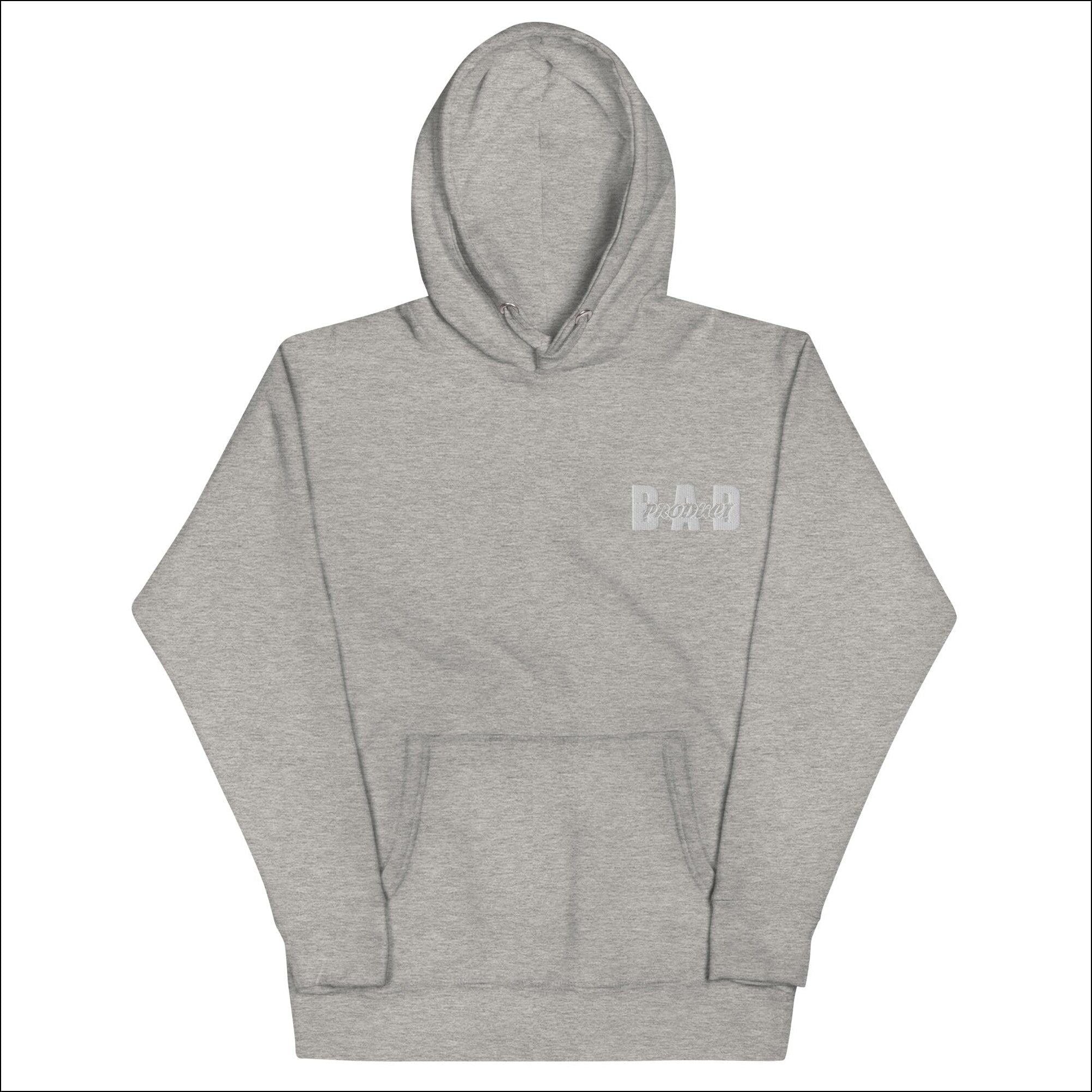 White Bold Bad Hoodie - Premium Hoodies from Bad Product  - Just $40! Shop now at Bad Product 